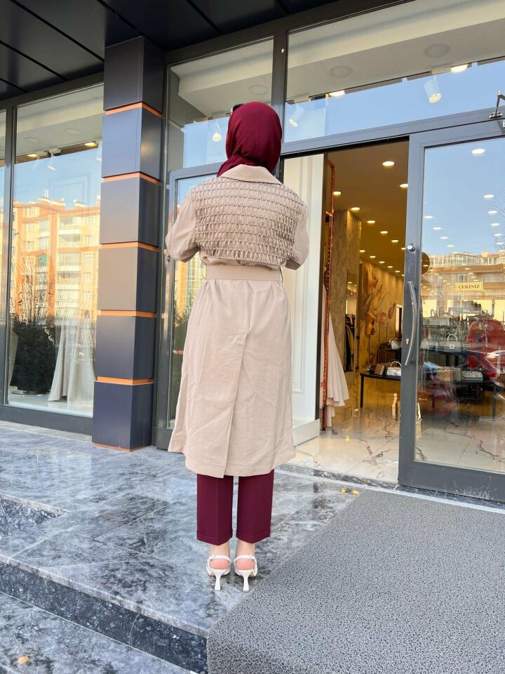 GZ44406-GAZELLA TRENÇ KOT
