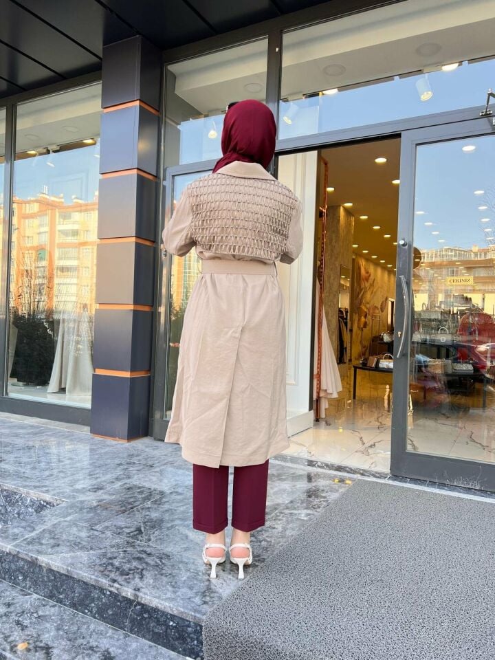 GZ44406-GAZELLA TRENÇ KOT