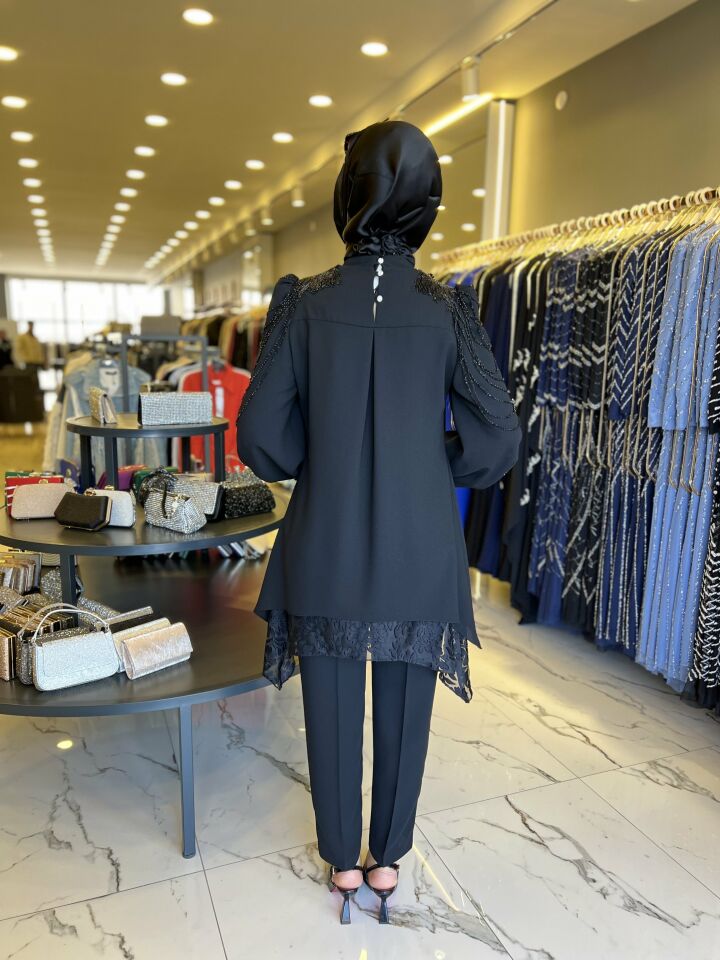 MT9421-PANTOLONLU TUNİK