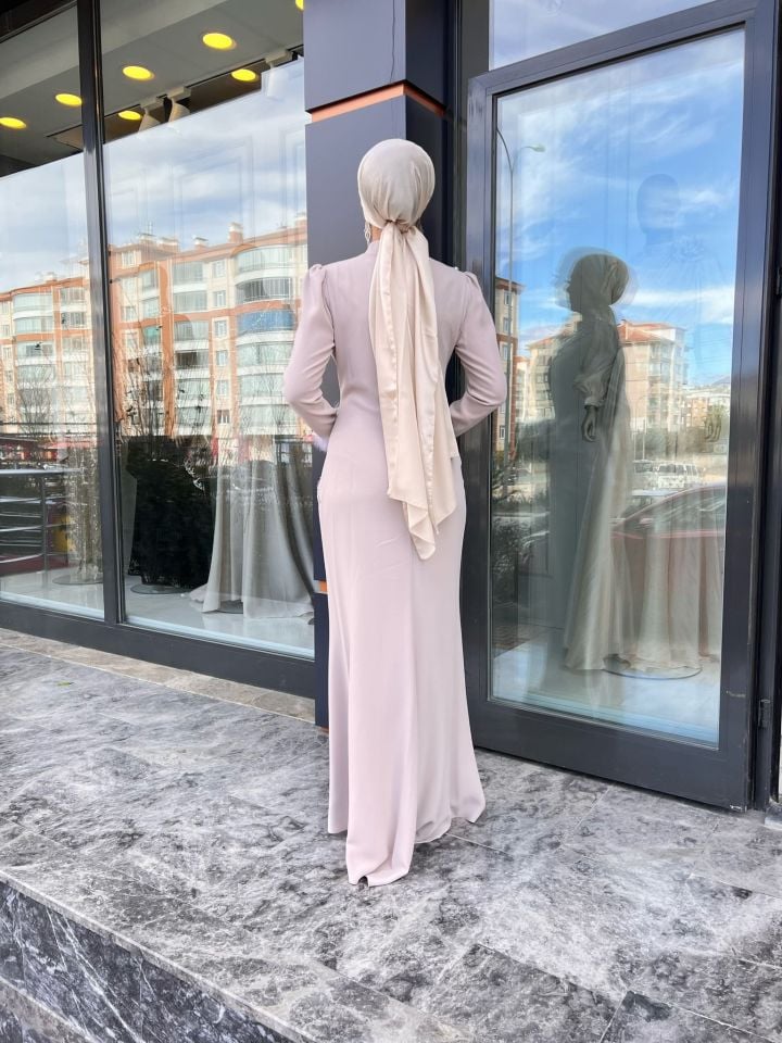 TU4266-ABİYE ELBİSE