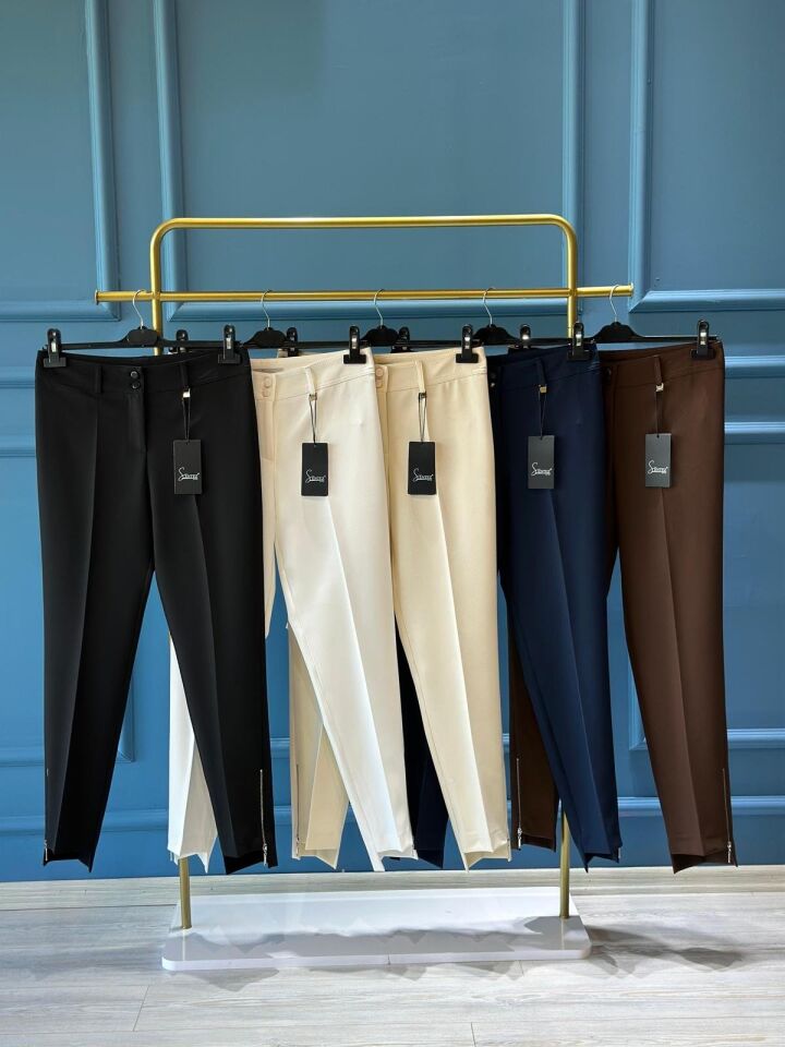 SN5535-PAÇASI FERMUARLI KLASİK PANTOLON