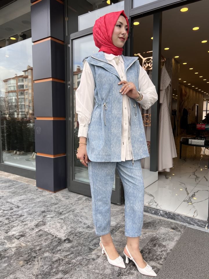 MY9901-MY312-YELEKLİ TAKIM