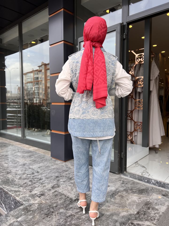 MY9901-MY312-YELEKLİ TAKIM